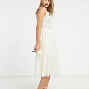 NWT. ASOS wedding rehearsal reception dress